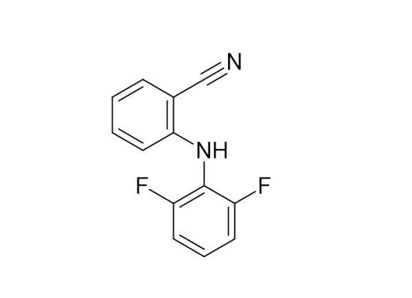 2-((2,6-difluorophenyl)amino)benzonitrile