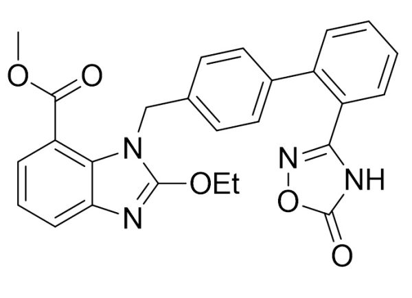 methyl 2-ethoxy-1-((2'-(5-oxo-4,5-dihydro-1,2,4-oxadiazol-3-yl)-[1,1'-biphenyl]-4-yl)methyl)-1H-benzo[d]imidazole-7-carboxylate