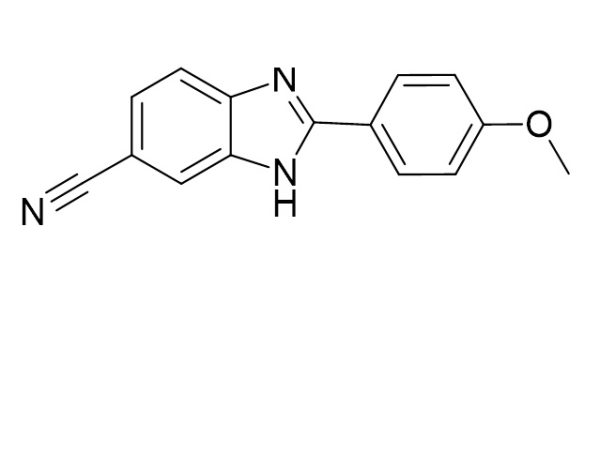 2-(4-methoxyphenyl)-1H-benzo[d]imidazole-6-carbonitrile