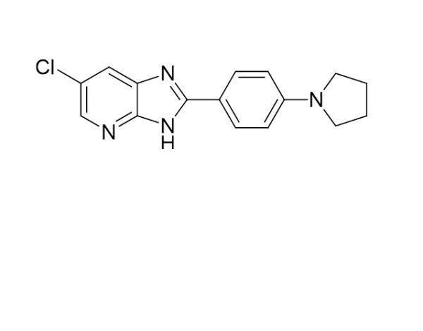 6-chloro-2-(4-(pyrrolidin-1-yl)phenyl)-3H-imidazo[4,5-b]pyridine