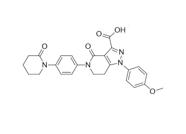 1-(4-methoxyphenyl)-4-oxo-5-(4-(2-oxopiperidin-1-yl)phenyl)-4,5,6,7-tetrahydro-1H-pyrazolo[4,3-c]pyridine-3-carboxylic acid