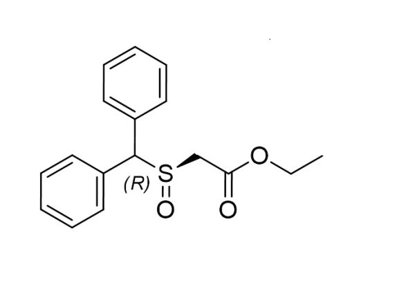 (R)-ethyl 2-(benzhydrylsulfinyl)acetate