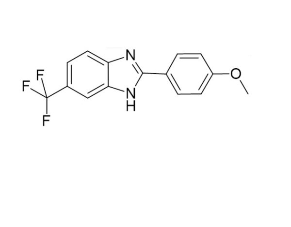 2-(4-methoxyphenyl)-6-(trifluoromethyl)-1H-benzo[d]imidazole